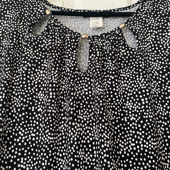 Mandy Evans Black and White Tunic - Picture 3 of 5